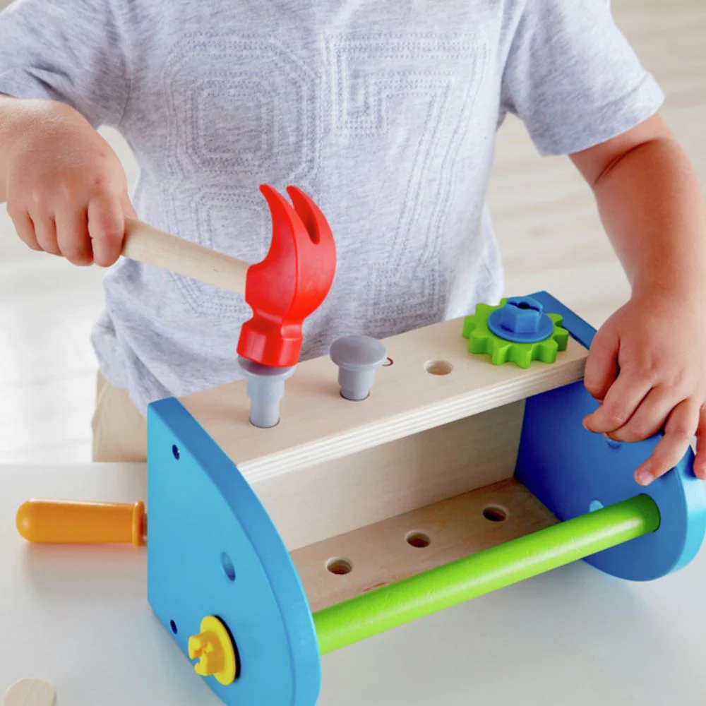 Hape Fix-It Toll Box 17 Pieces 3+ - Image 3