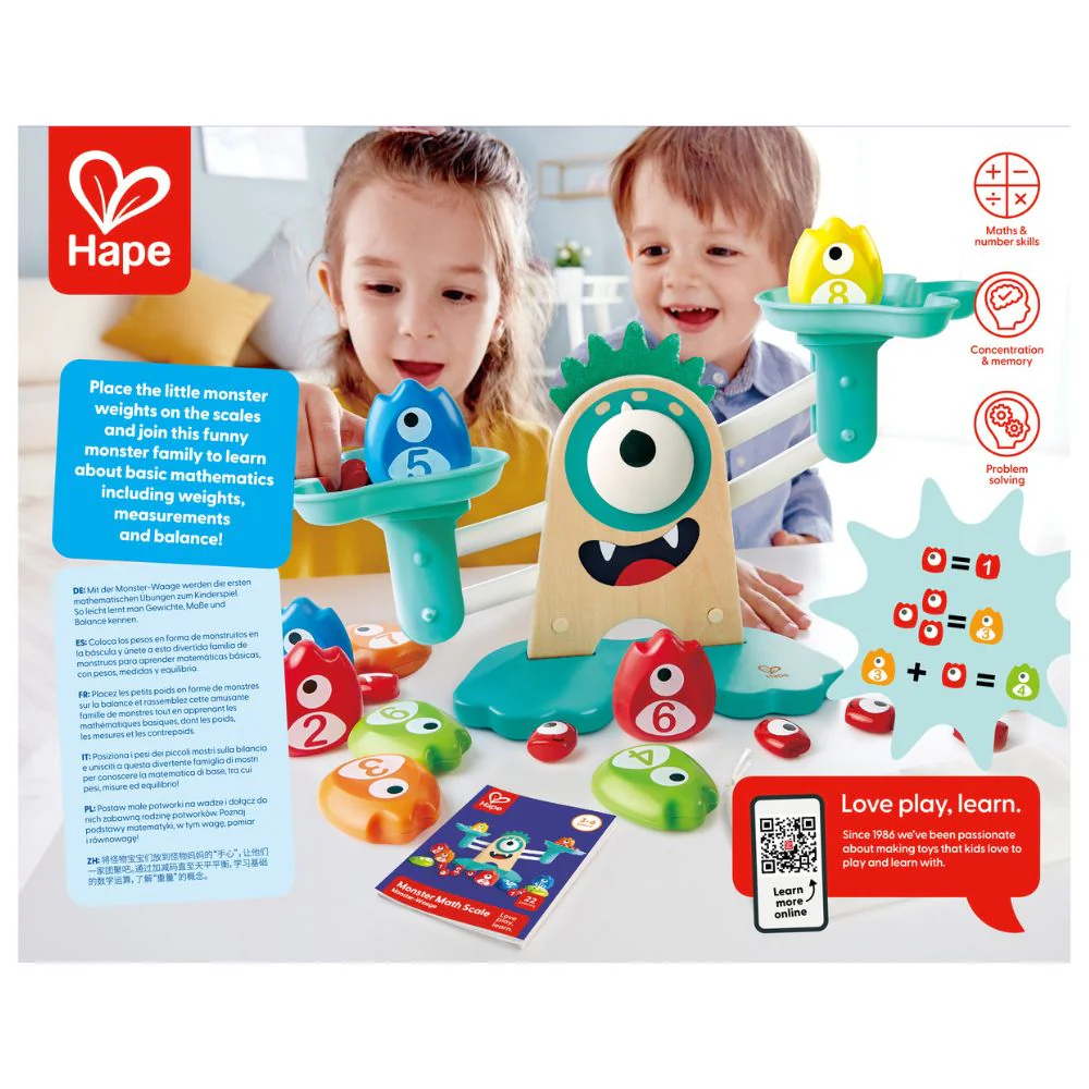 Hape Monster Math Scale 3-6 years - Image 4