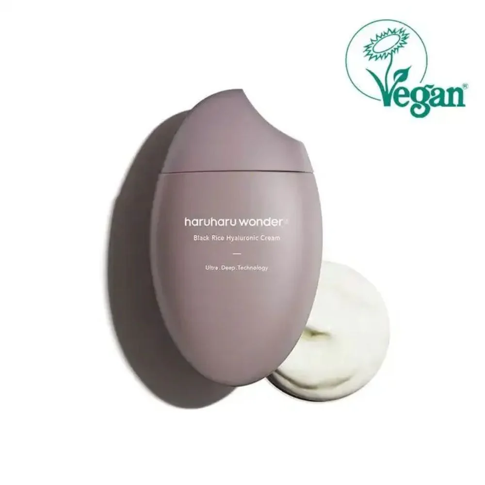 Haruharu Wonder Black Rice Hyaluronic Cream 50ml - Image 2