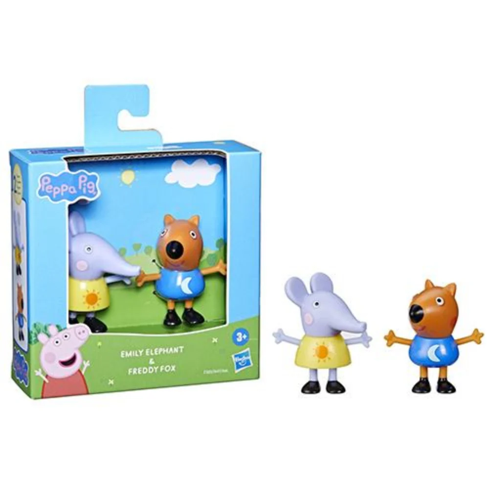 Hasbro Peppa Pig Mejores Amigos Emily Elefante Y Freddy Zorro 3+ - Image 2