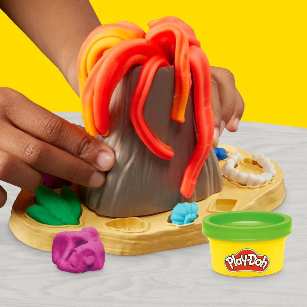 Hasbro Play-Doh Volcano Treasure Adventure 3+ - Image 3