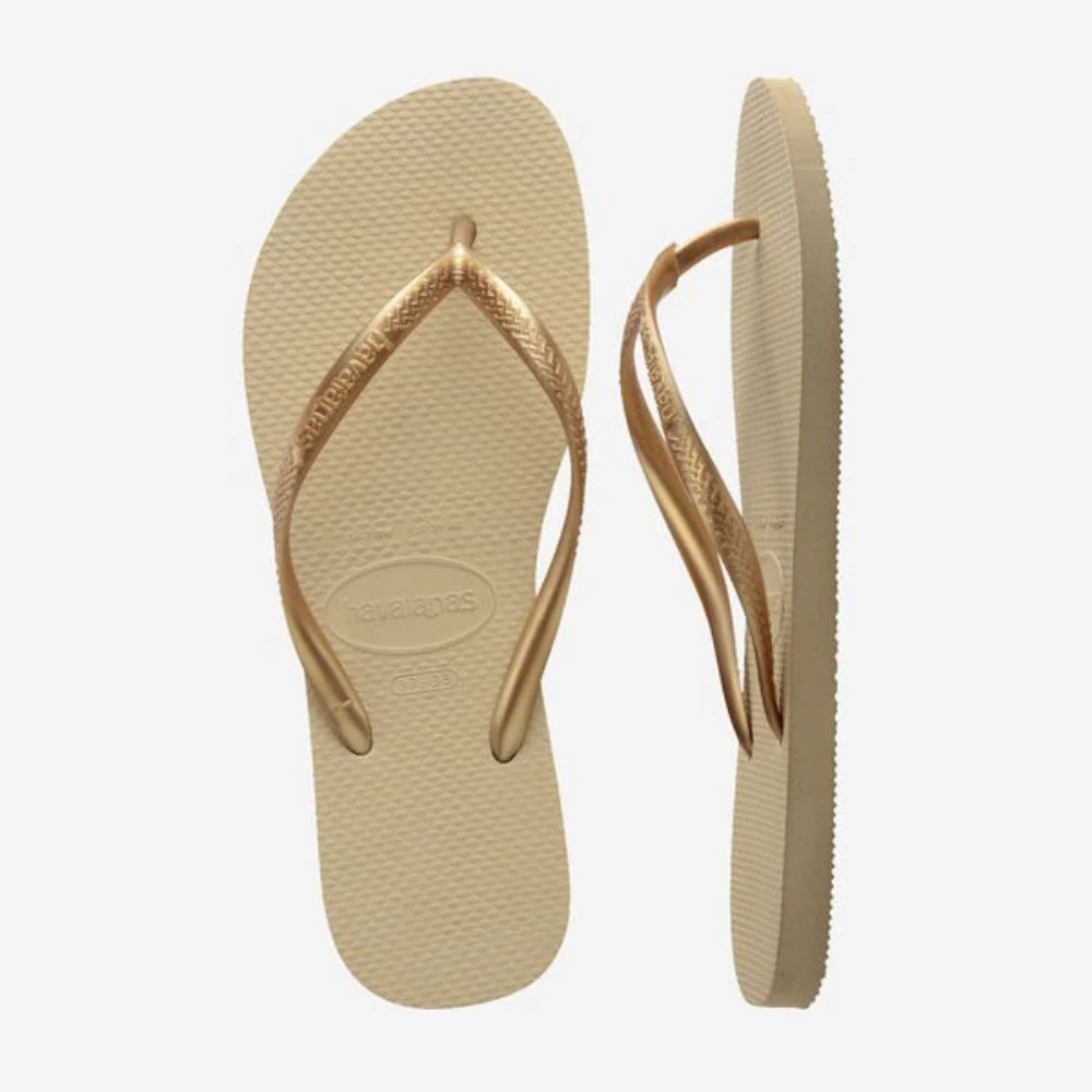 Havaianas Sandalias Para Damas Slim Golden - Image 3