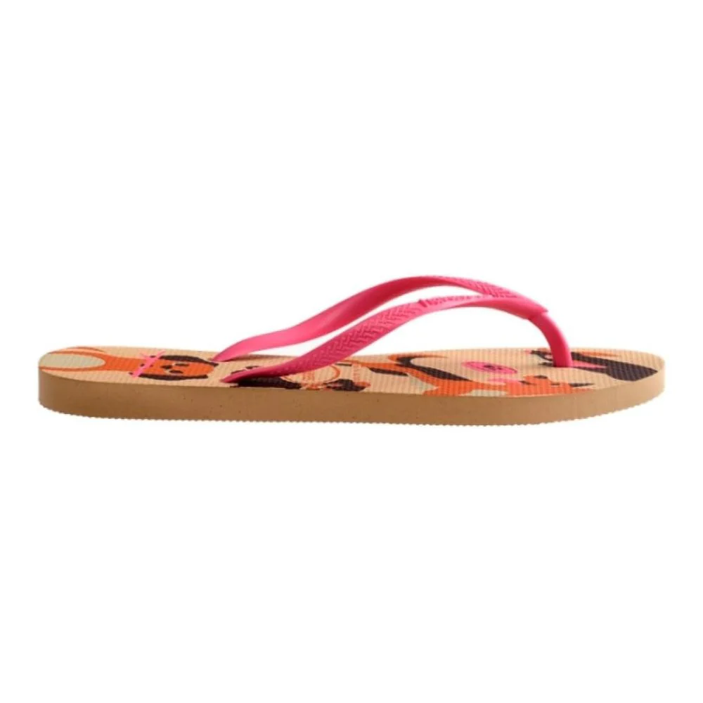 Havaianas Sandalias Para Niñas Slim Pets Golden - Image 4
