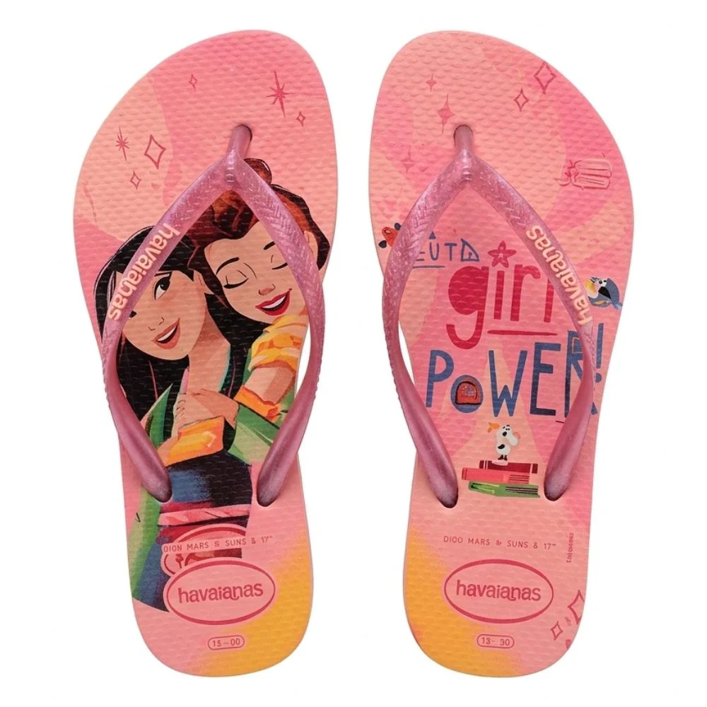Havaianas Sandalias  Para Niñas Slim Princess Rosa Ballet