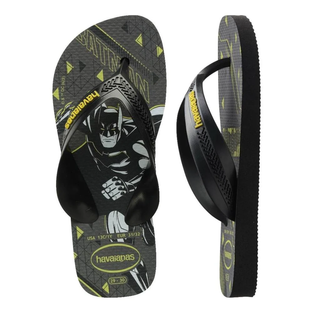 Havaianas Sandalias Para Niños Kids Max Herois Batman - Image 4