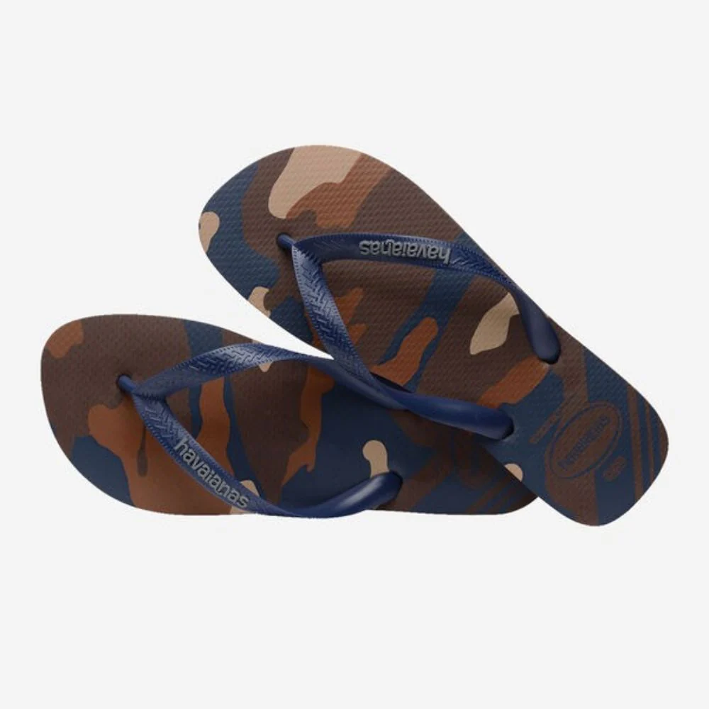Havaianas Sandalias Para Caballeros Top Camu Dark Brown - Image 3