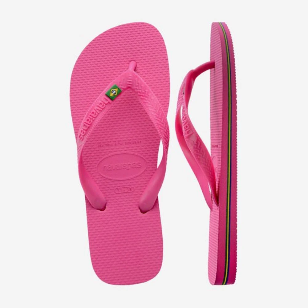 Havaianas Sandalias Para Damas Flop Brasil Pink Flux - Image 3