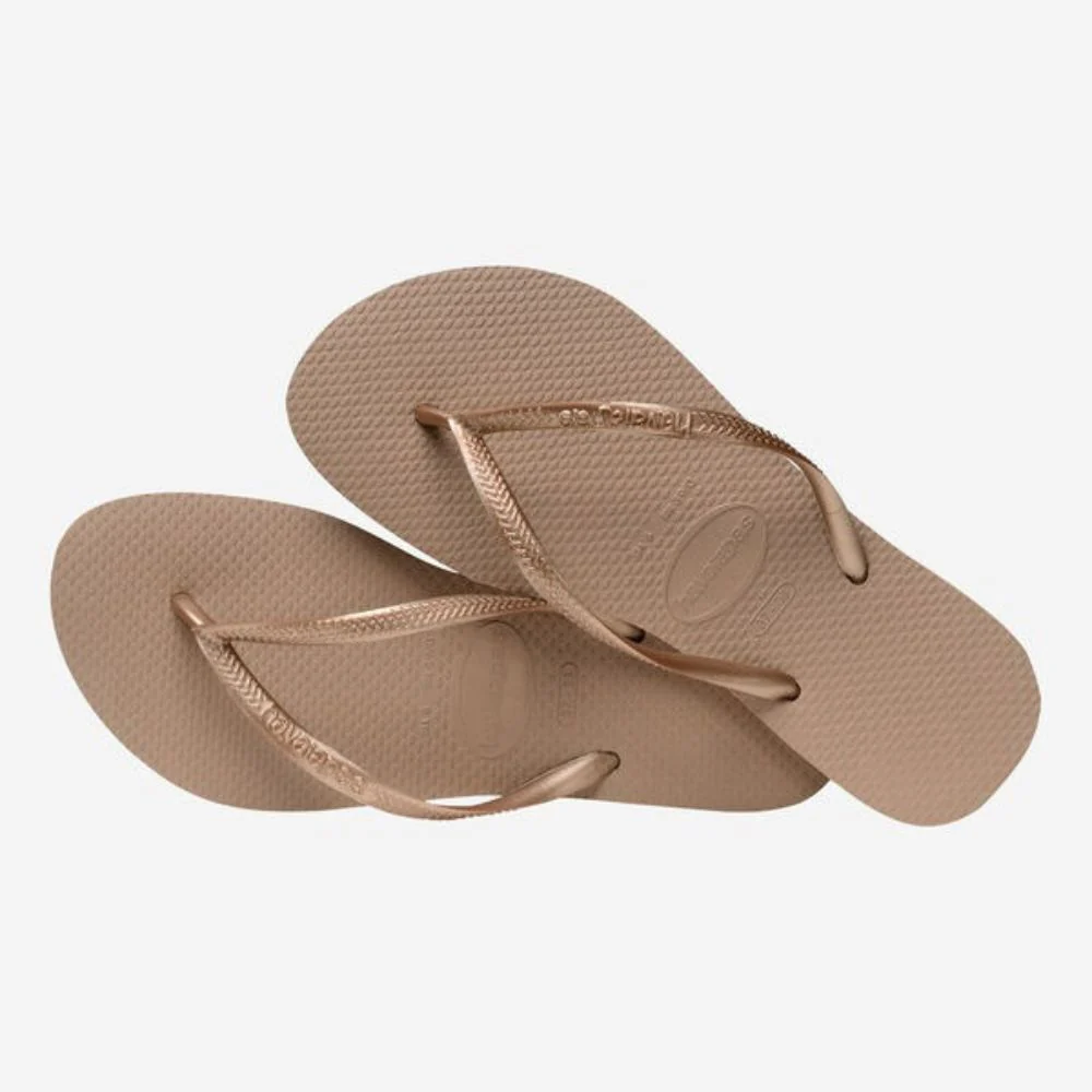Havaianas Sandalias Para Damas Slim Rose Gold - Image 3
