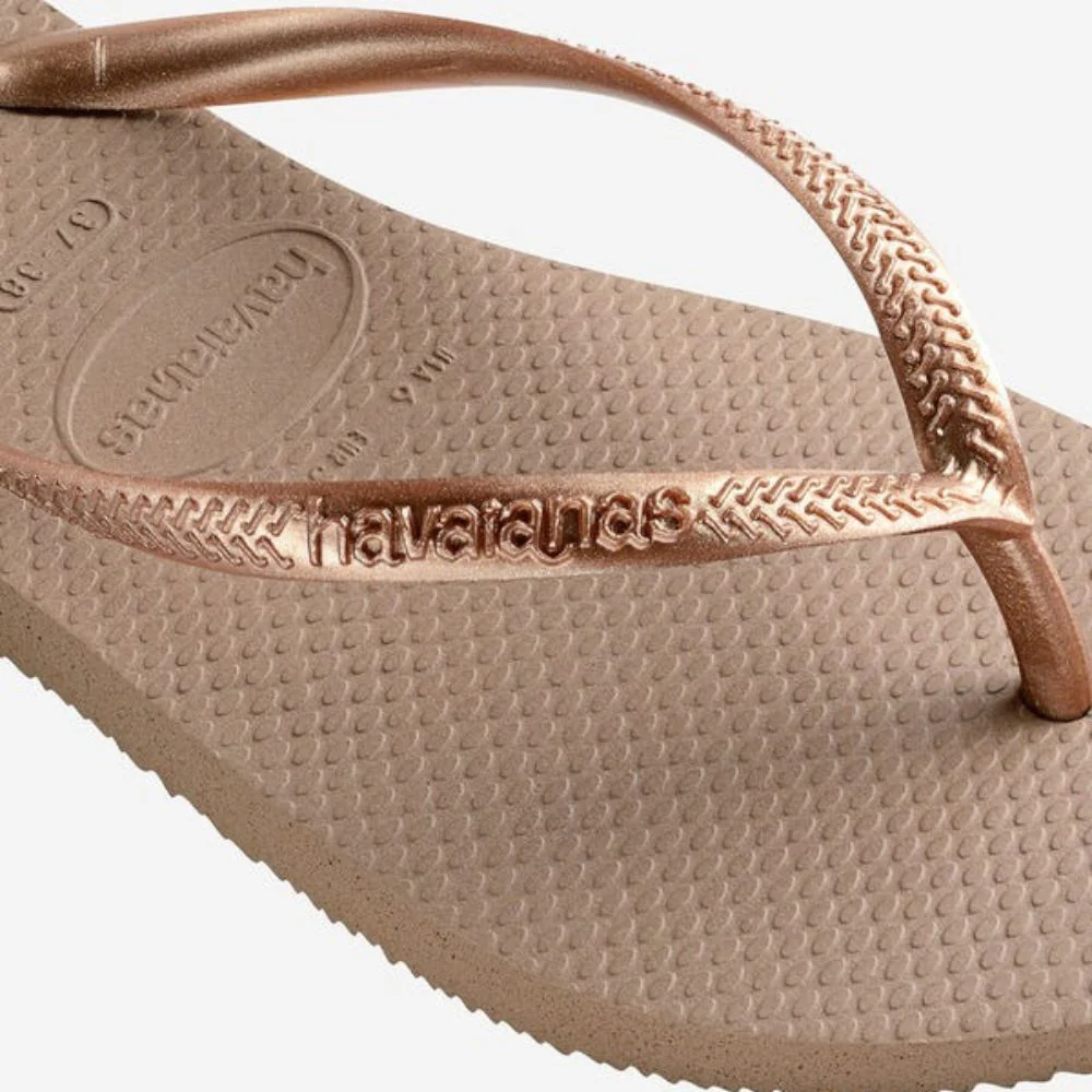 Havaianas Sandalias Para Damas Slim Rose Gold - Image 6