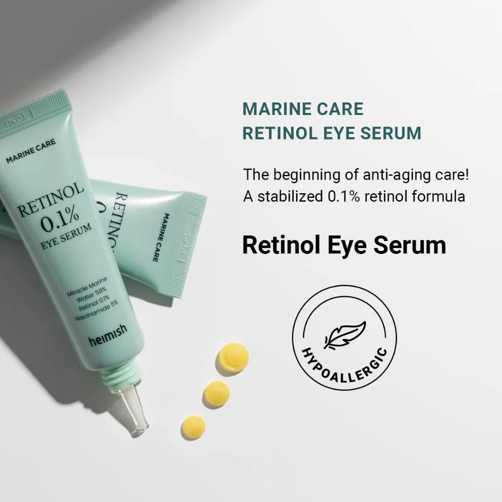 Heimish Marine Care Retinol 0.1% Eye Serum 30ml - Image 3