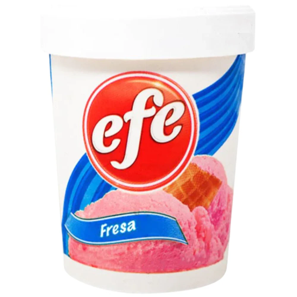 Helado Efe Fresa 920 ml