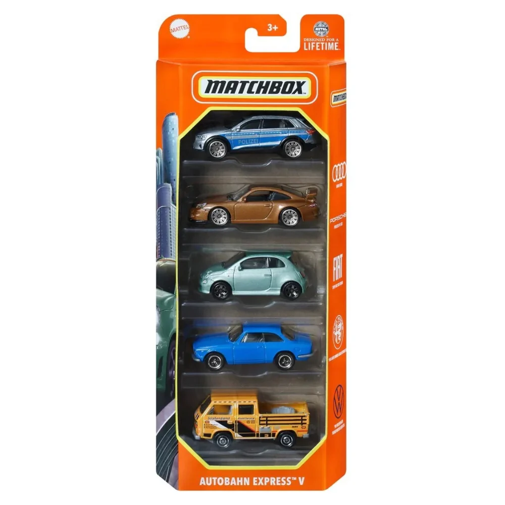 Hot Wheels Matchbox 5 Pack Modelos Variados - Image 4