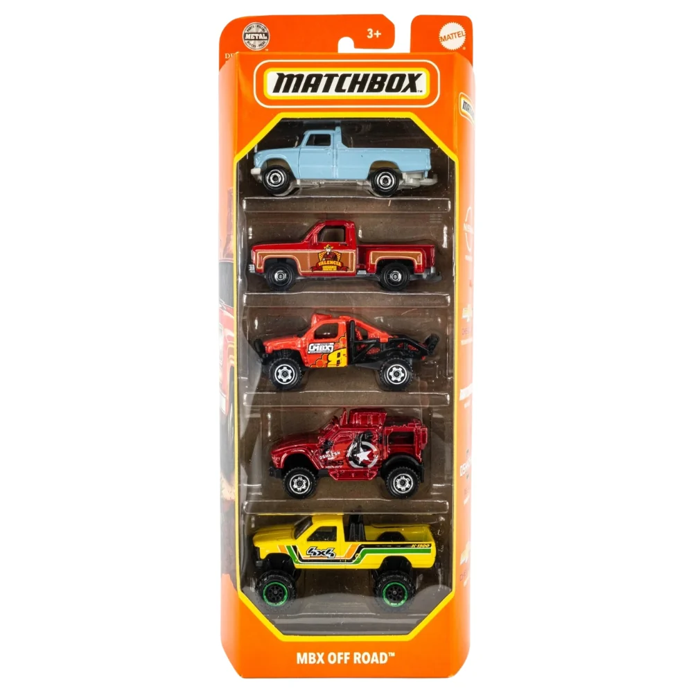 Hot Wheels Matchbox 5 Pack Modelos Variados - Image 3
