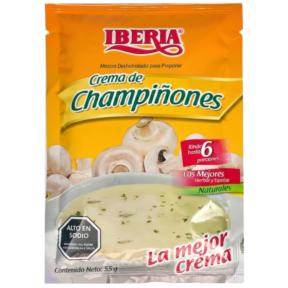 Iberia Crema de Champiñones 55gr