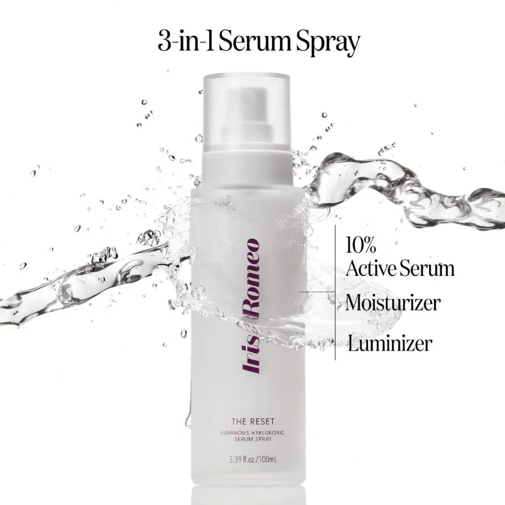 Iris&Romeo The Reset Luminous Hyaluronic Serum Spray 50ml - Image 4