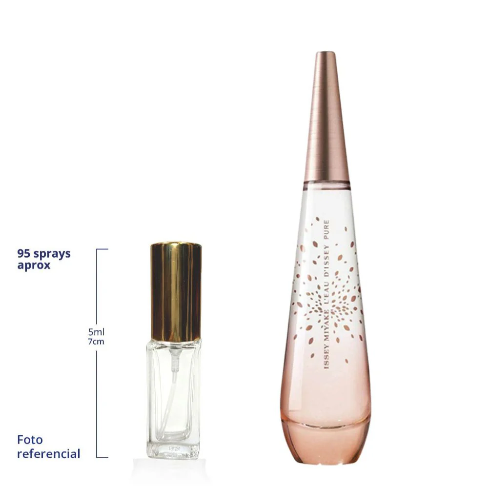Issey Miyake L'eau D'issey Pure Petale de Nectar Decant Travel Size Eau De Toilette For Woman