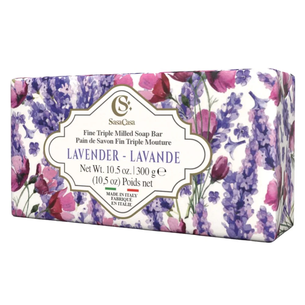 Jabon de Barra Sasa Casa Soap Bar Lavender 300g