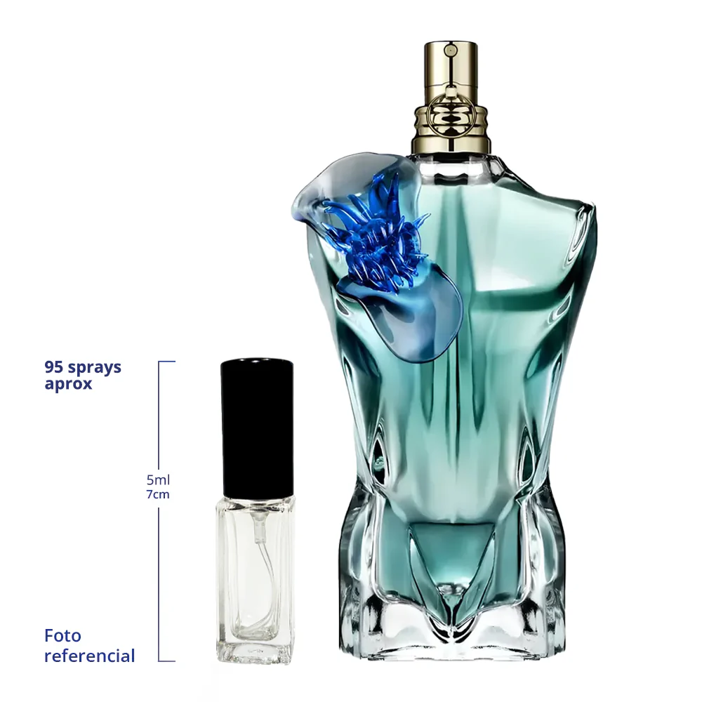 Jean Paul Gaultier Le Beau Flower Decant Travel Size Edition Eau De Parfum