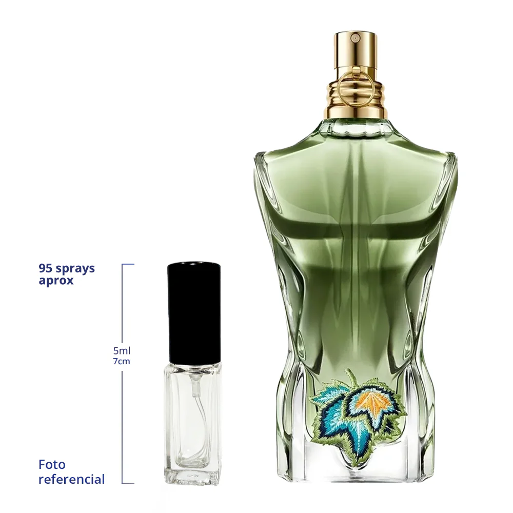 Jean Paul Gaultier Le Beau Paradise Garden Decant Travel Size Eau De Parfum For Men