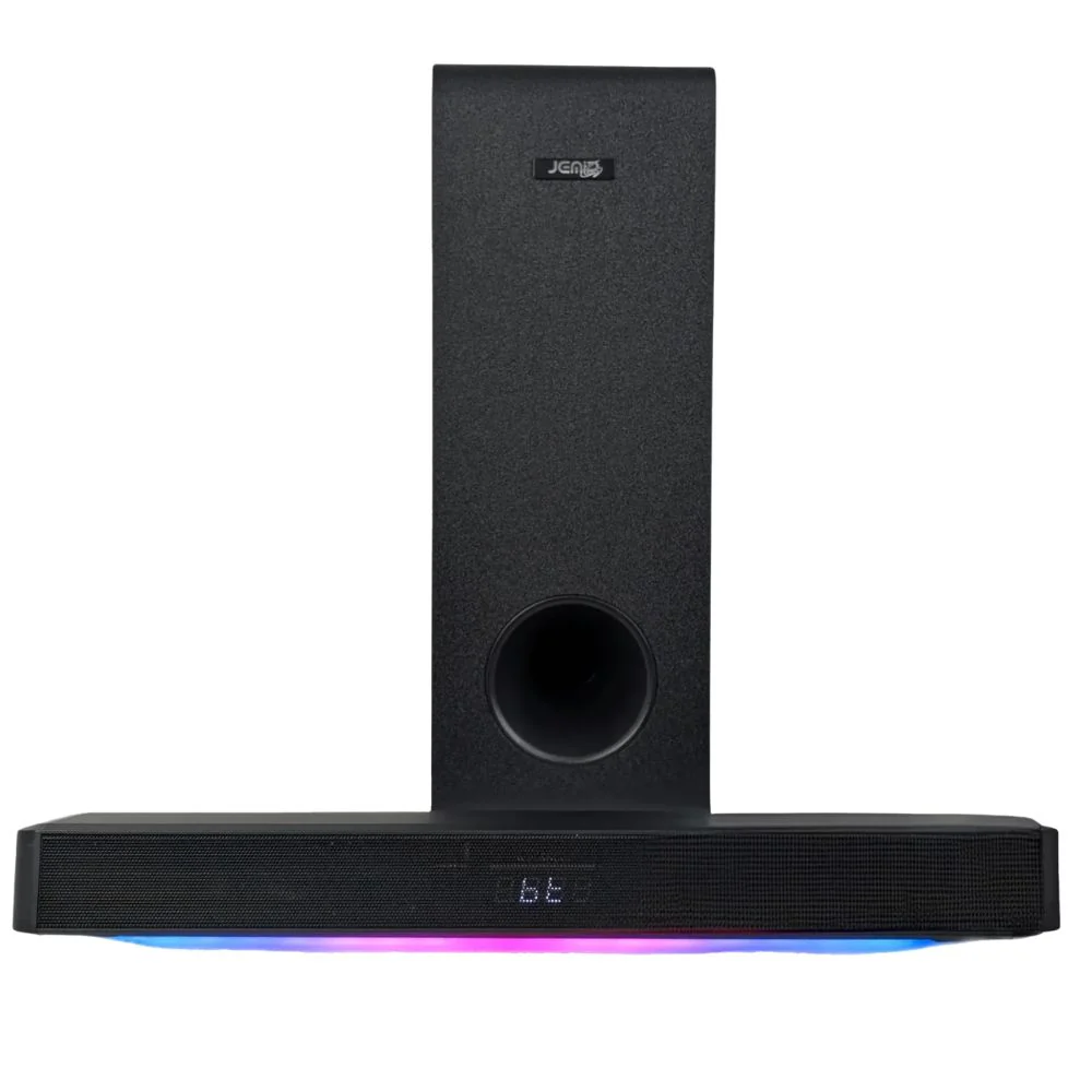 Jemip Barra De Sonido Subwoofer Titan Color Negro