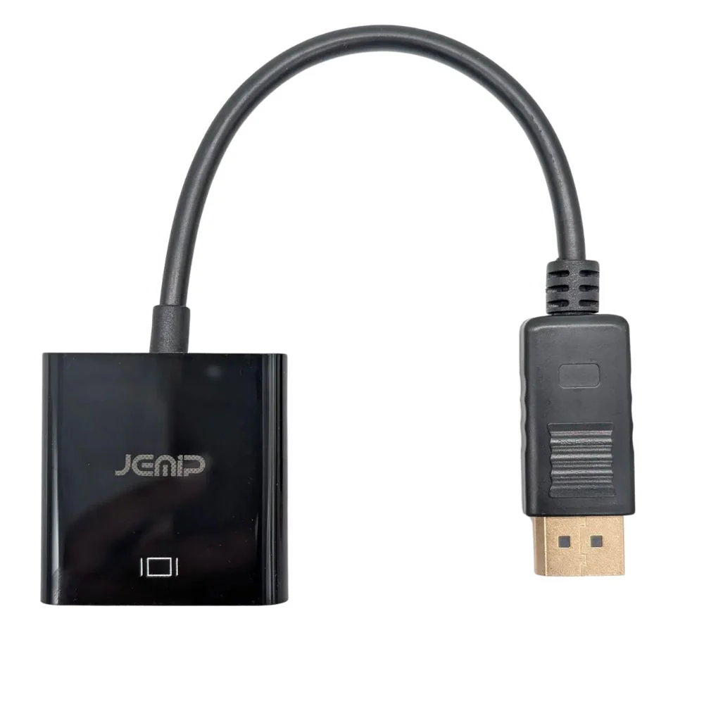 Jemip Cable Adaptador Office DP Macho A HDMI Hembra Color Negro