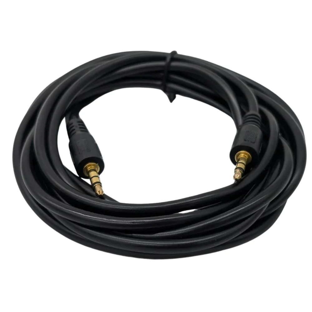Jemip Cable De Audio 3.5MM Macho A 3.5MM Macho Color Negro 3MT - Image 2