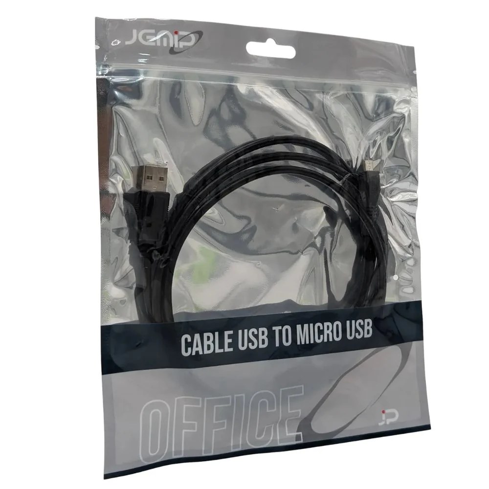 Jemip Cable Office USB 2.0 Macho A Micro USB Color Negro 1.5MT - Image 3