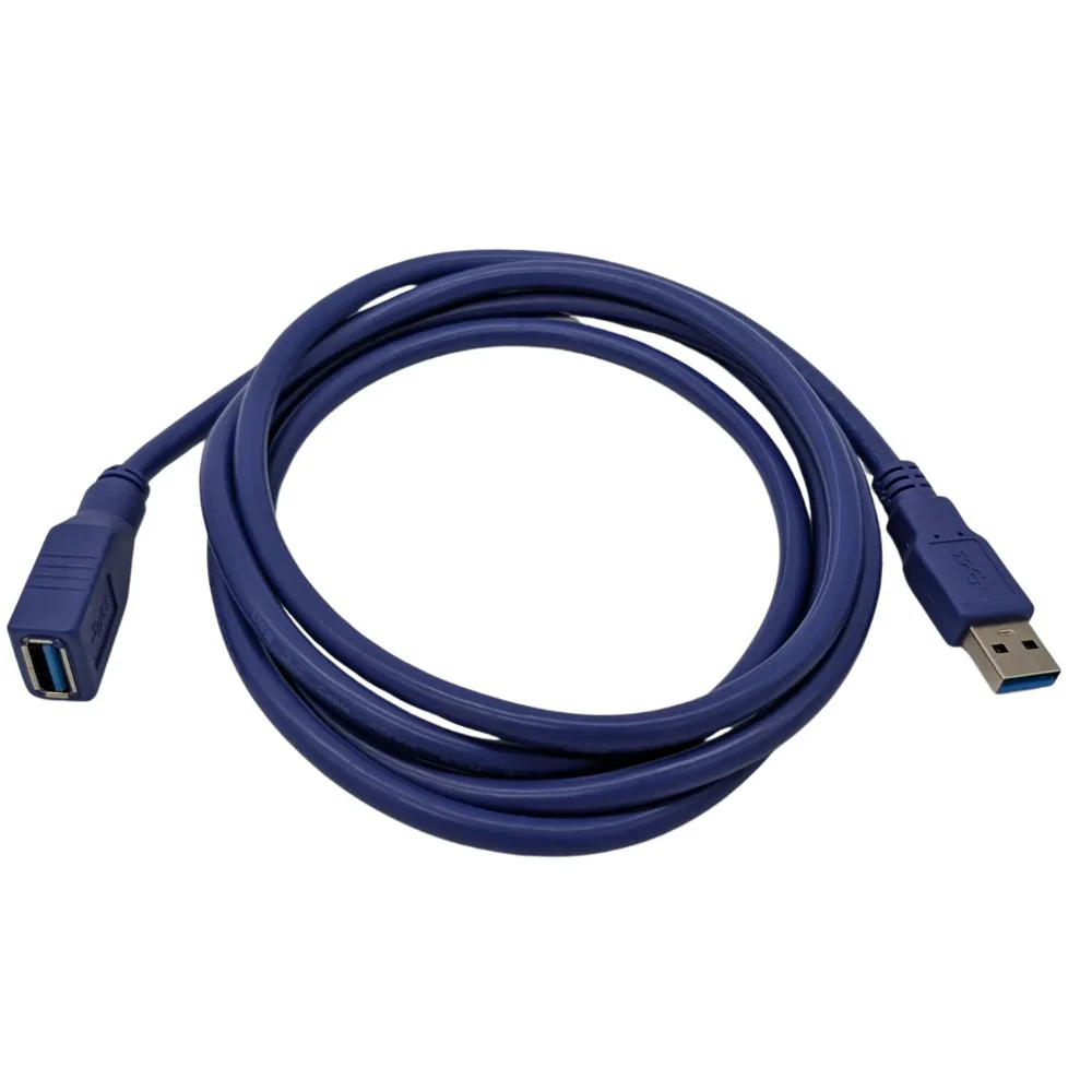 Jemip Cable Office USB Macho A USB Hembra Color Azul 1.8MT - Image 2