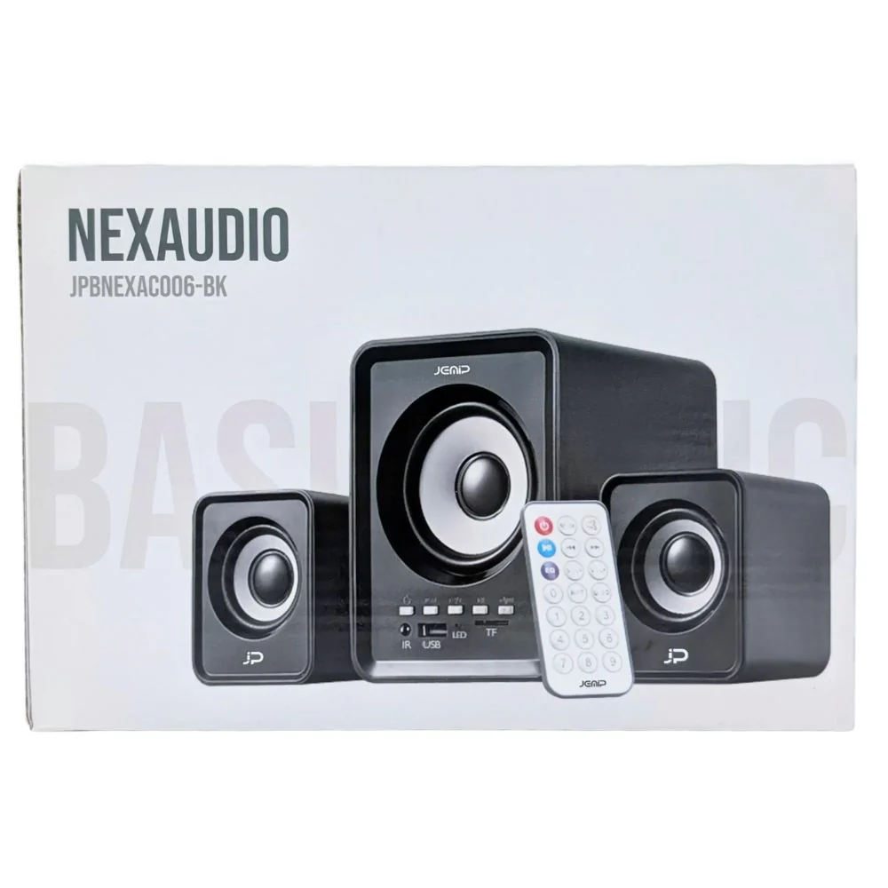 Jemip Corneta Basic Nexaudio Con Control Remoto Color Negro - Image 2