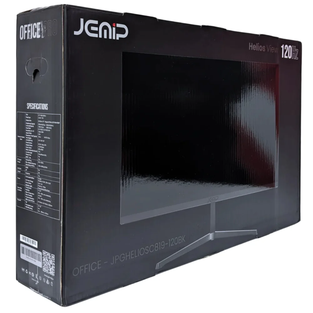 Jemip Monitor 27″ Oficce-Pro Helio View Color Negro - Image 5