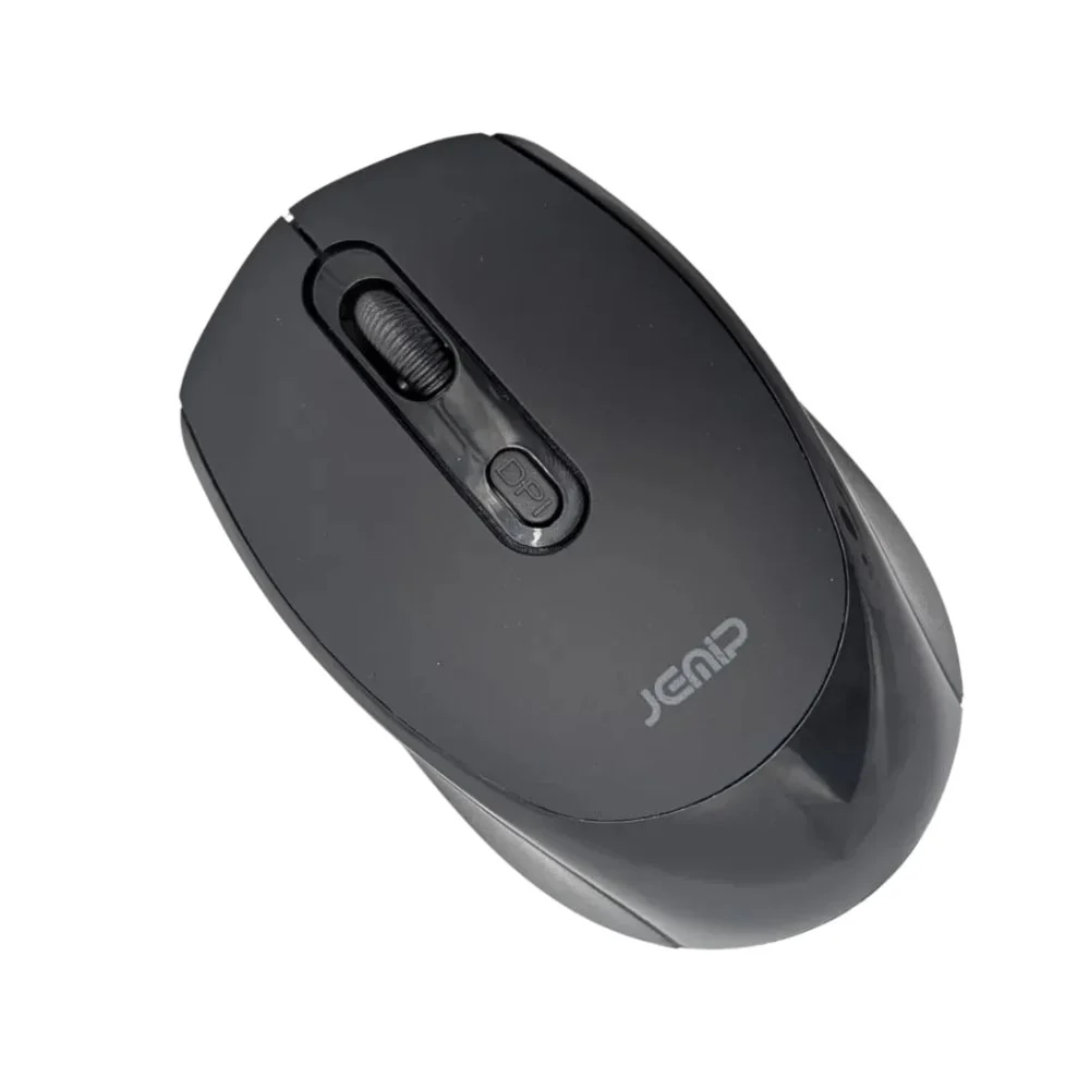 Jemip Mouse Inalámbrico Nivelia Office 4 Botones Color Negro - Image 2