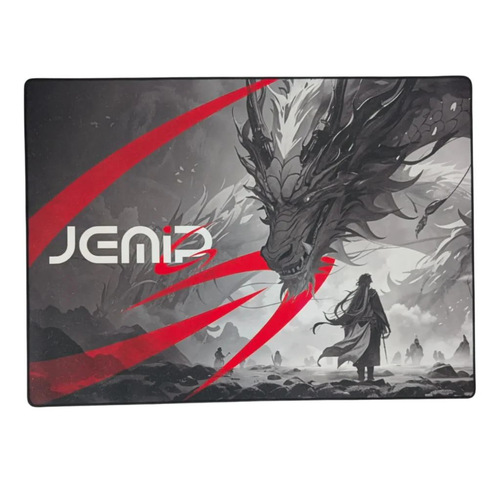 Jemip Mouse Pad Gaming Smaug Den 80x60cm Color Gris