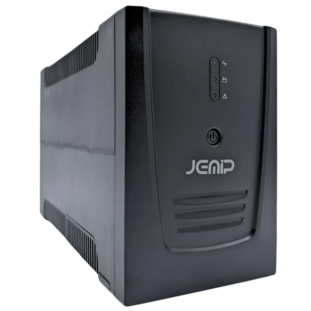 Jemip UPS Volt Guard Pro 1200W 10 Tomas Color Negro