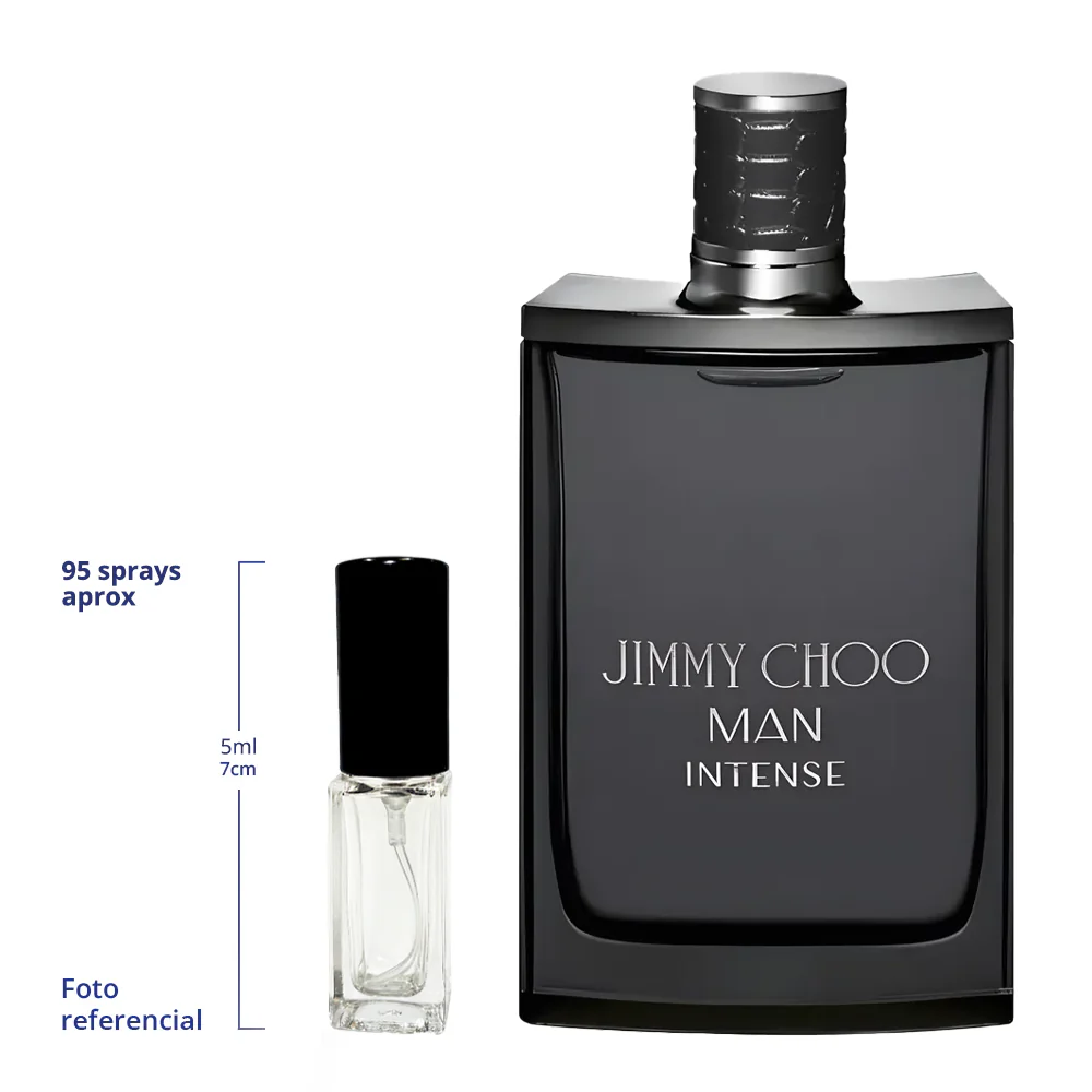 Jimmy Choo Men Intense Decant Travel Size Eau De Toilette For Men