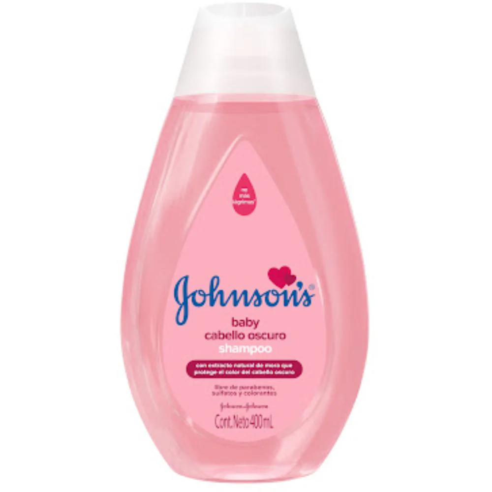 Johnson & Johnson Shampoo Baby Cabello Oscuro 400 ml