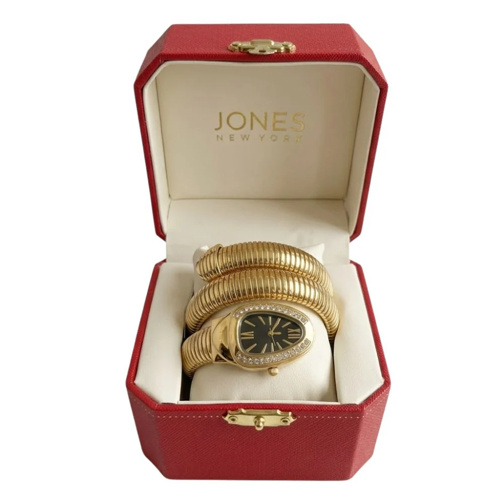 Jones New York Reloj Pulsera Gold Snake Para Damas - Image 4