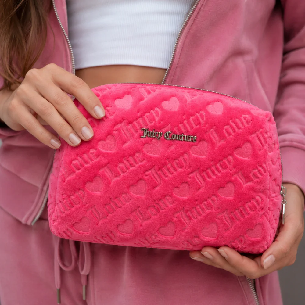 Juicy Couture Bolsa De Cosméticos Hot Pink