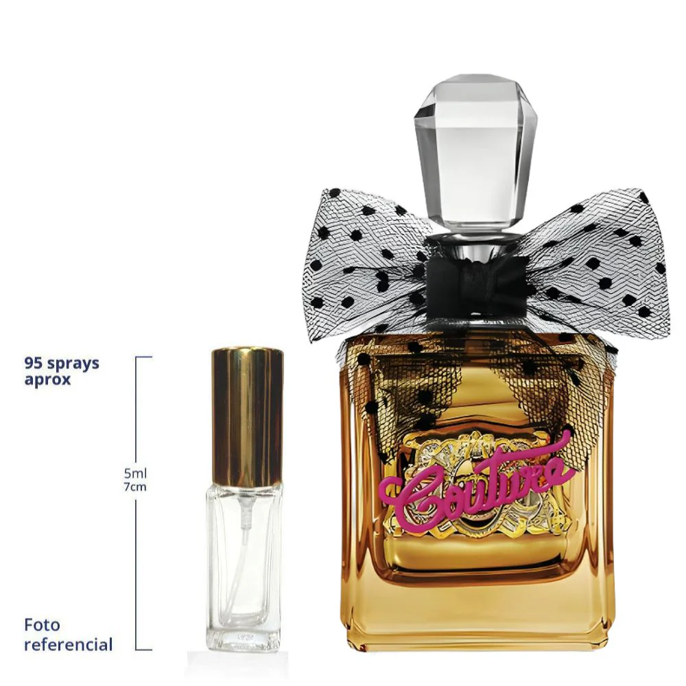 Juicy Couture Viva La Juicy Gold Decant Travel Size Eau De Parfum For Woman