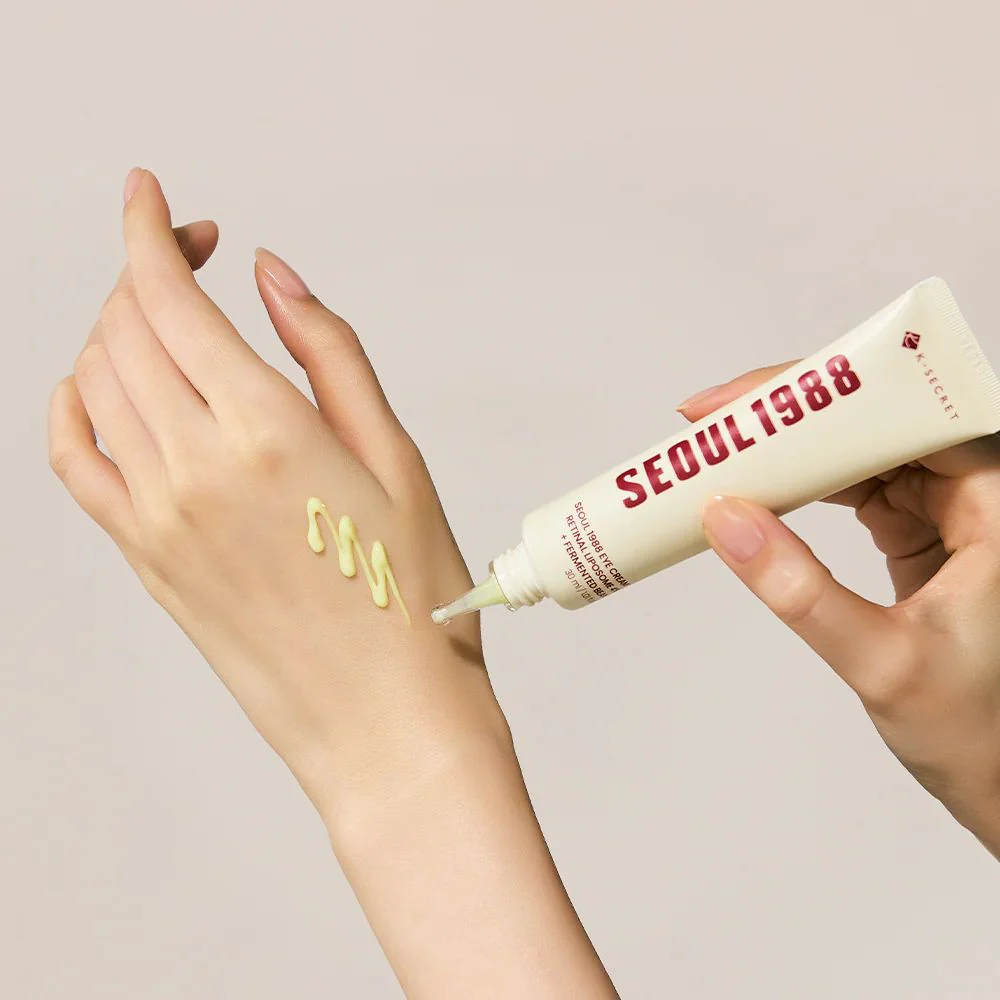 K-Secret Seoul 1988 Eye Cream: Retinal Liposome 4% + Fermented Bean 30ml - Image 2