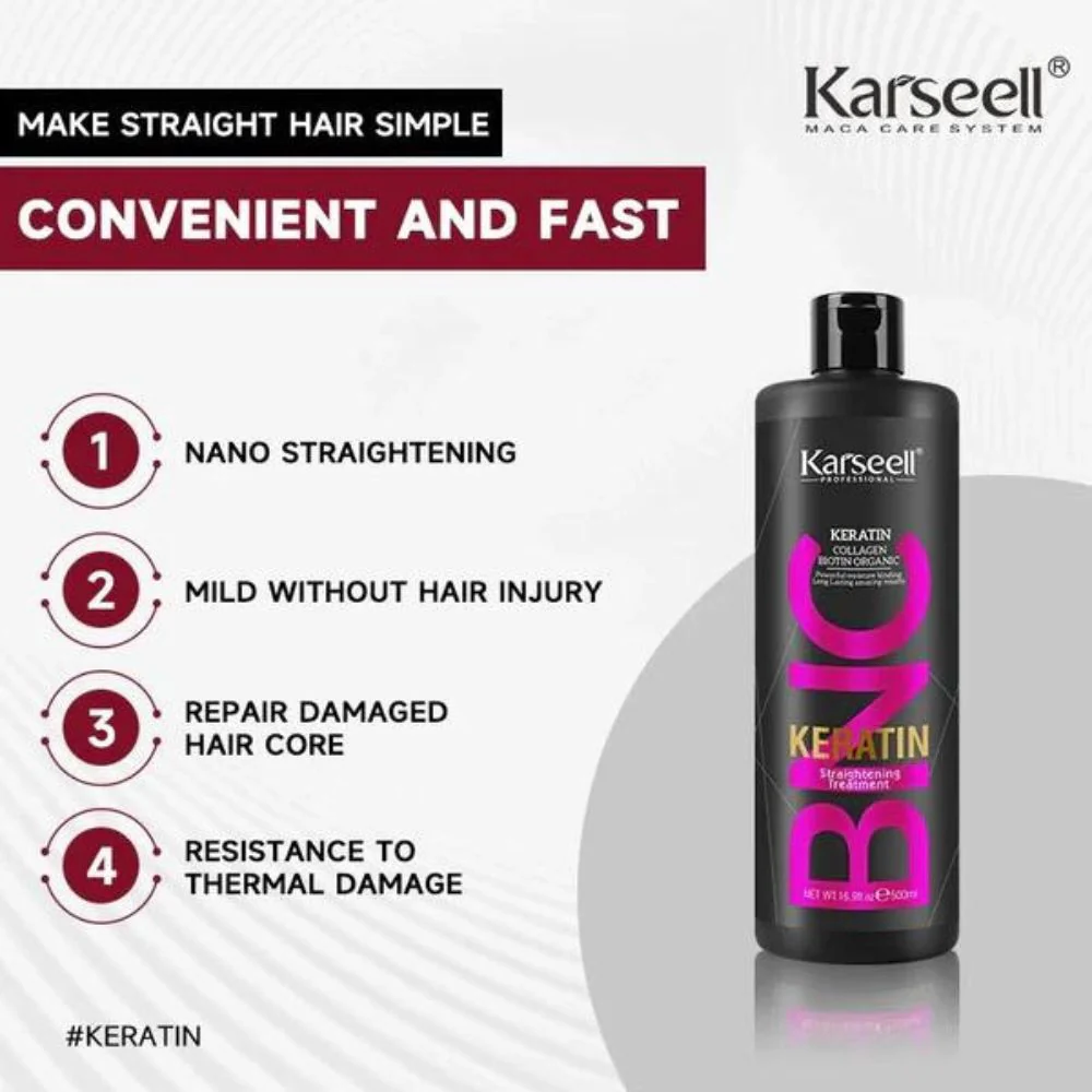 Karseell Keratin Straightening Treatment 500ml - Image 2