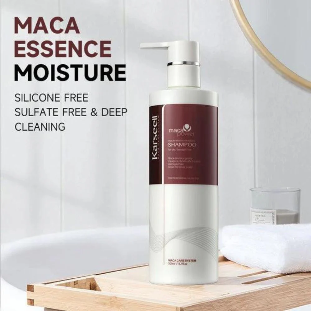 Karseell Shampoo Maca Essence Moisture 500ml - Image 4