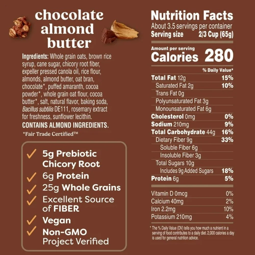 Kashi Gut Health Granola Chocolate Almond Butter 226g - Image 2