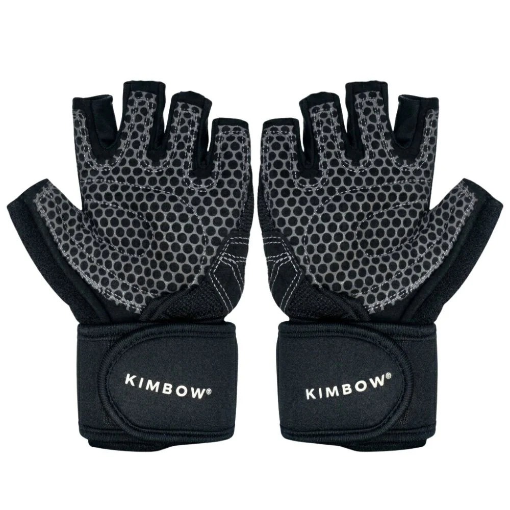 Kimbow Guantes Para Entrenamiento Cortos Negros - Image 4