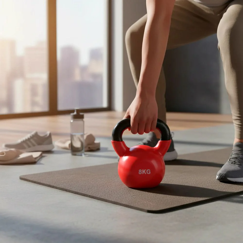 Kimbow Kettlebells Pesa Rusa De Vinyl 8kg
