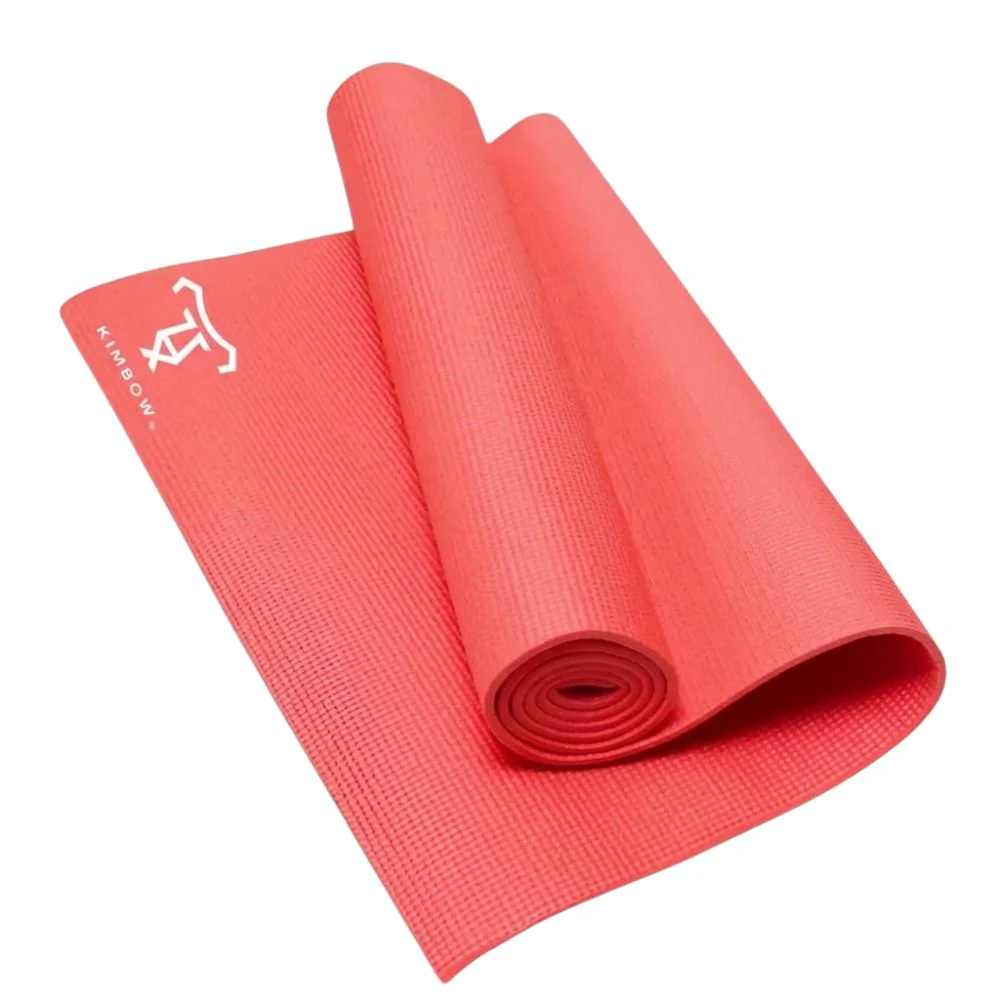 Kimbow Yoga Mat Color Red 6mm