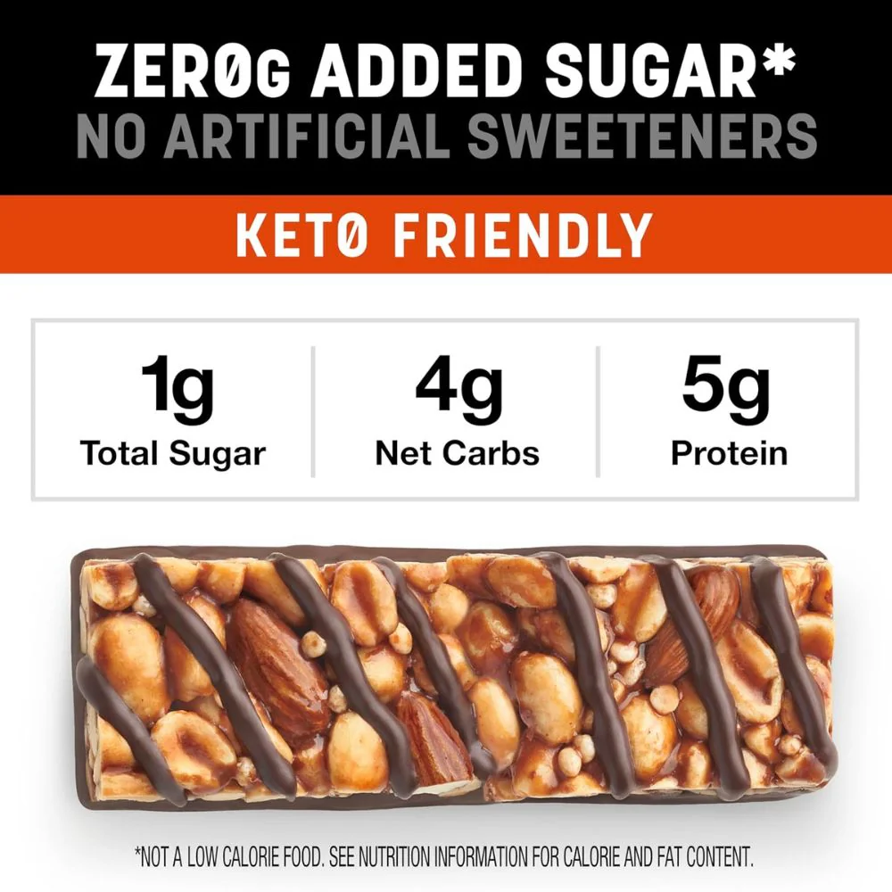 Kind Barra Peanut Butter Dark Chocolate Zero Added Sugar 35g - Image 2