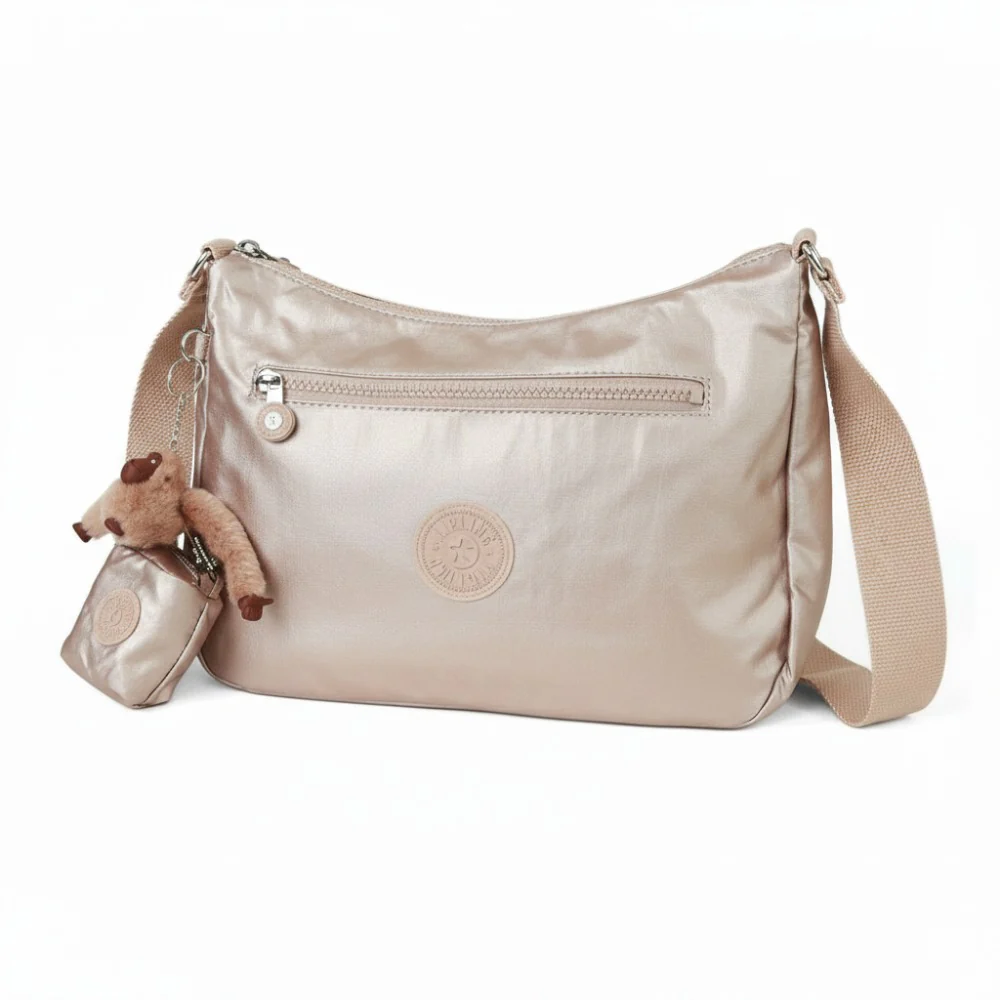 Kipling Cartera Shinae Starry Gold Metallic - Image 4