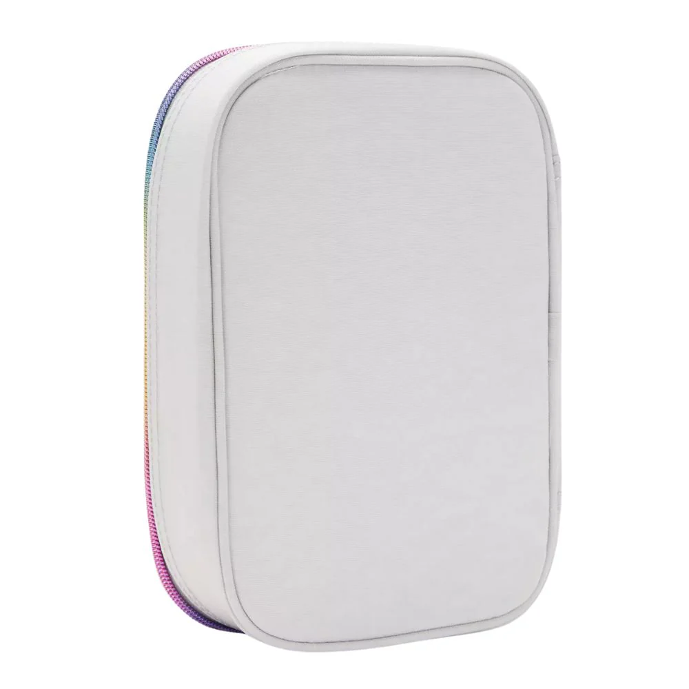Kipling Cartuchera 100 pens Truly Grey Rainbow - Image 4