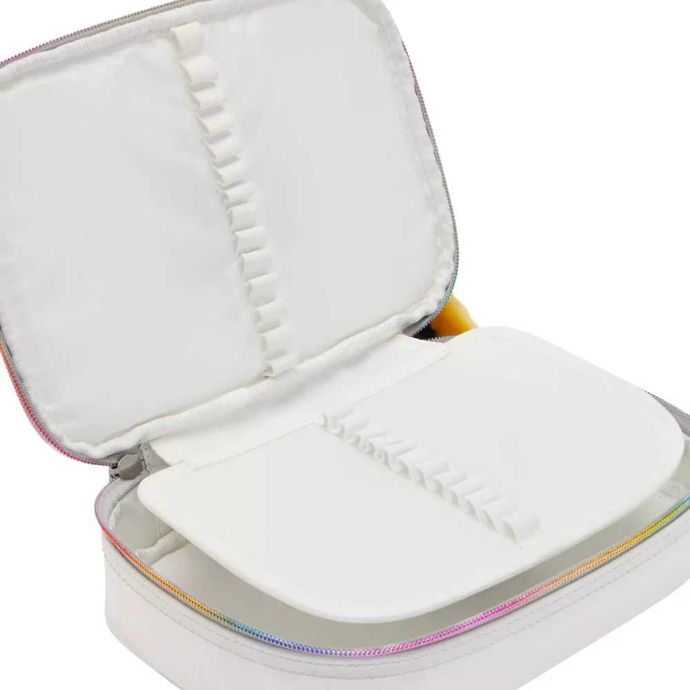 Kipling Cartuchera 100 pens Truly Grey Rainbow - Image 5
