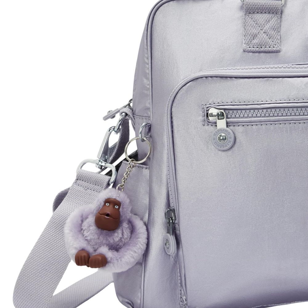 Kipling Frosted Lilac Metallic Alanna - Image 3